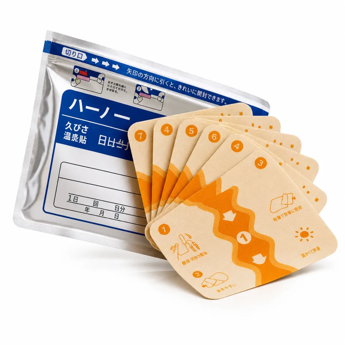 01 প্যাকেট Japanese Thermal Pain Relief Patch – ৭ পিস
