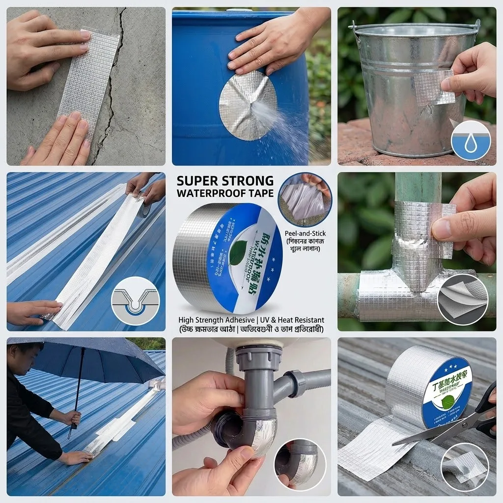 Flex Waterproof Butyl Tape 130g - 140g - thumb 10