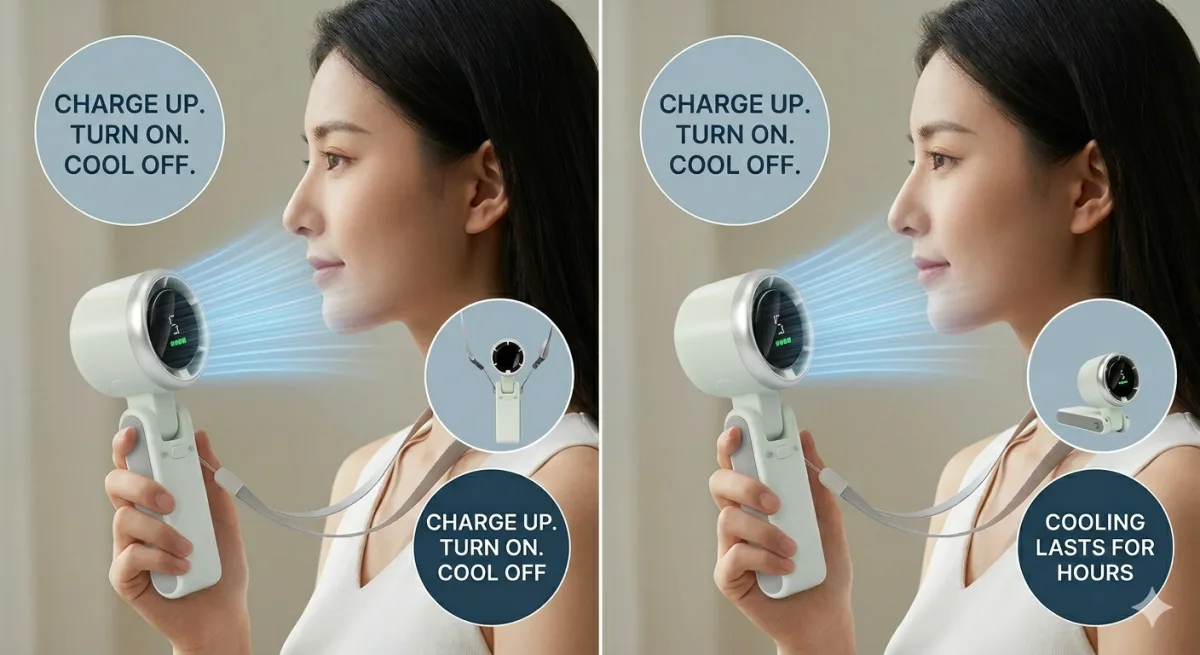 Portable Handheld Turbo Fan - thumb 21