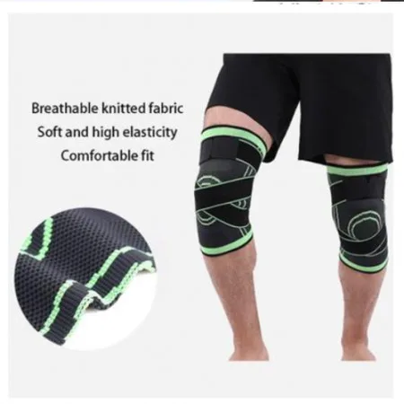 Knee Support Brace Compression Strap Sleeve Sports Protector Ligament adjustable Knee Cap Pad - thumb 2