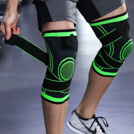 Knee Support Brace Compression Strap Sleeve Sports Protector Ligament adjustable Knee Cap Pad - thumb 5