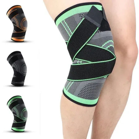 Knee Support Brace Compression Strap Sleeve Sports Protector Ligament adjustable Knee Cap Pad - thumb 9