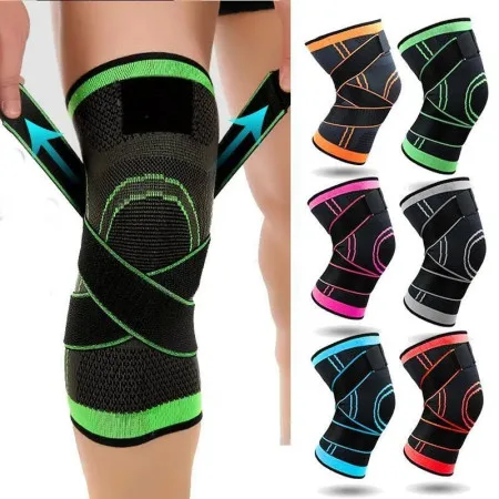 Knee Support Brace Compression Strap Sleeve Sports Protector Ligament adjustable Knee Cap Pad - thumb 11
