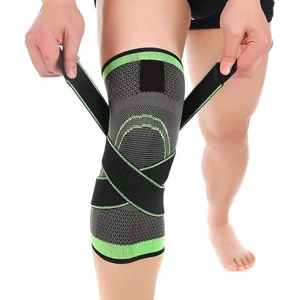 Knee Support Brace Compression Strap Sleeve Sports Protector Ligament adjustable Knee Cap Pad - thumb 12