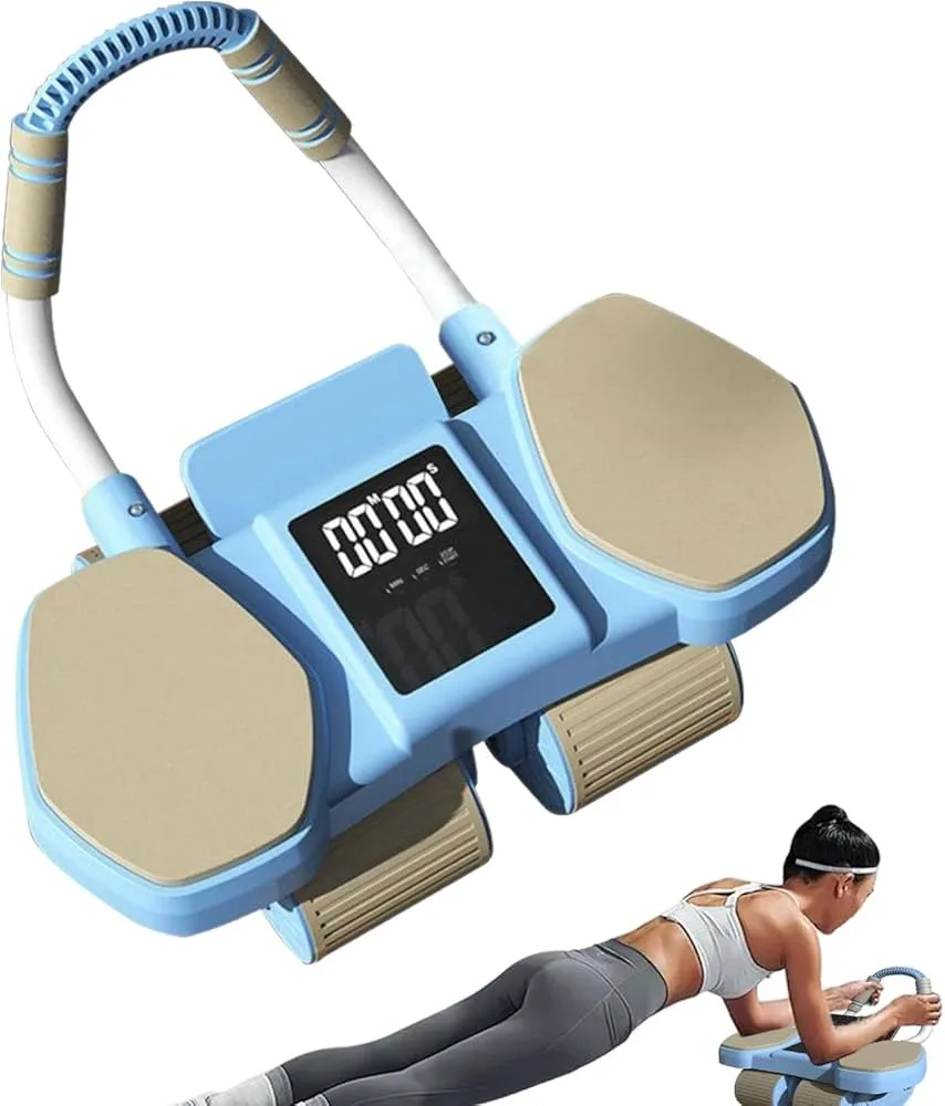 Abdominal 4 Wheel Roller ( Yoga Mats Free) - thumb 5