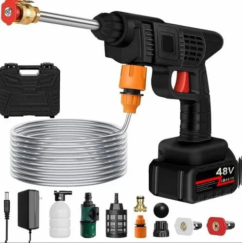 Rechargeable Car Washer Single Battery - thumb 4