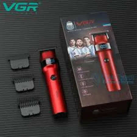 VGR V-987 Rosso Professional Beard and Moustache Trimmer for Men - thumb 3