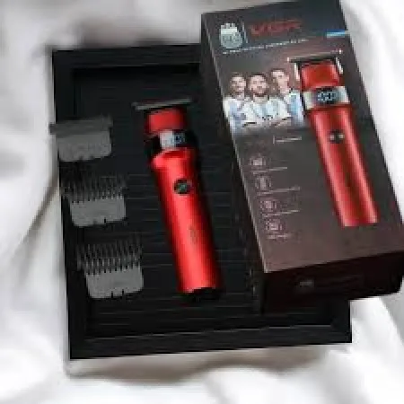 VGR V-987 Rosso Professional Beard and Moustache Trimmer for Men - thumb 7