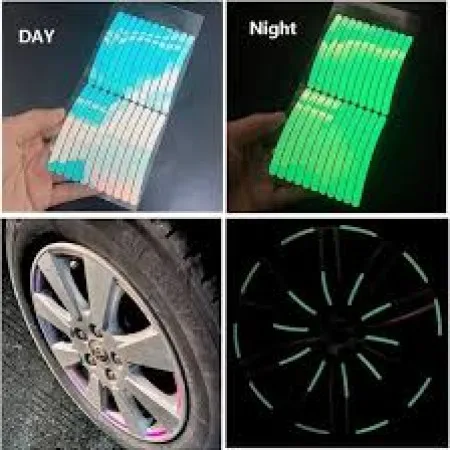 veneer car wheel tire  car stickers decoration product 20 peice - thumb 4