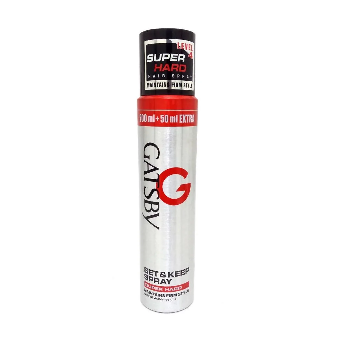 GATSBY Hair Spray Set & Keep Spray Super Hard - 250ml (Indonesia)