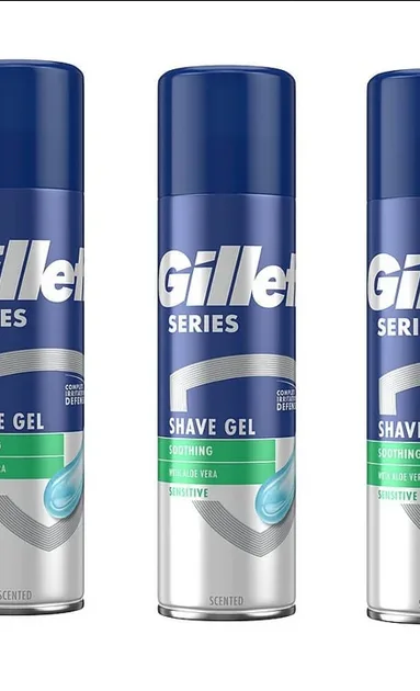Gillette Series Soothing Shave Gel with Aloe Vera 200 ml(UK) - thumb 3