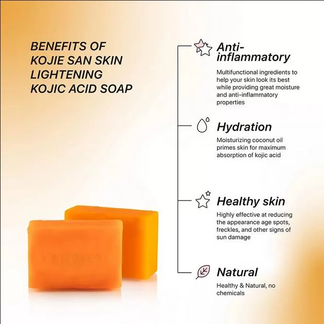 Kojie San Skin Lightening Soap - 135g - thumb 2