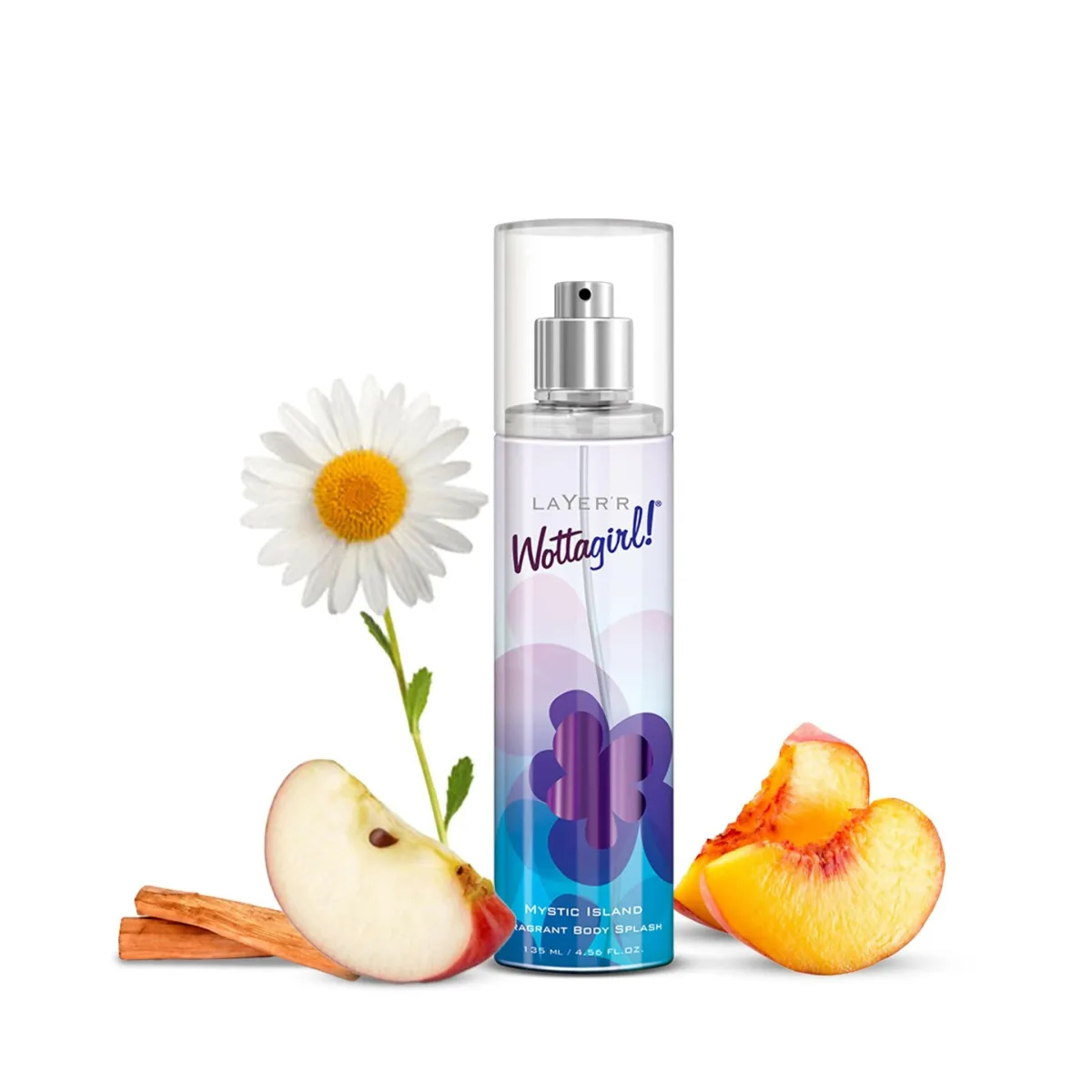 Layer'r Shot Mystic Island Body mist for Women - 135ml